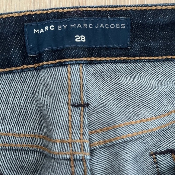 Marc Jacobs Chrissie 003 Low Rise Skinny Stretch Denim Jeans Sz 28 DarkBlue *P12 - Picture 5 of 8